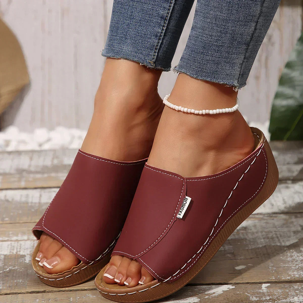 Sandra | Slip-On Sandaler