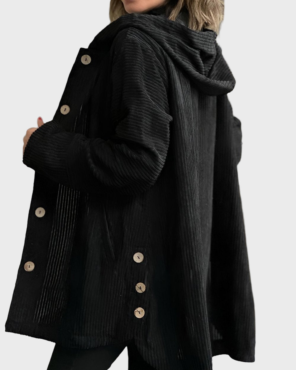 Indie | Kordjacka med Huva