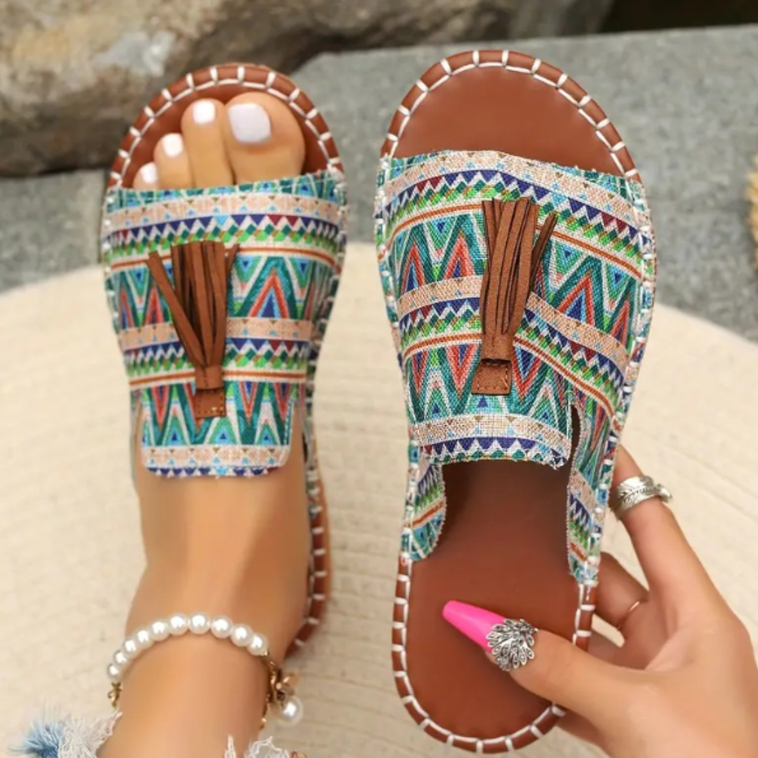 Leena | Bekväma platta sandaler