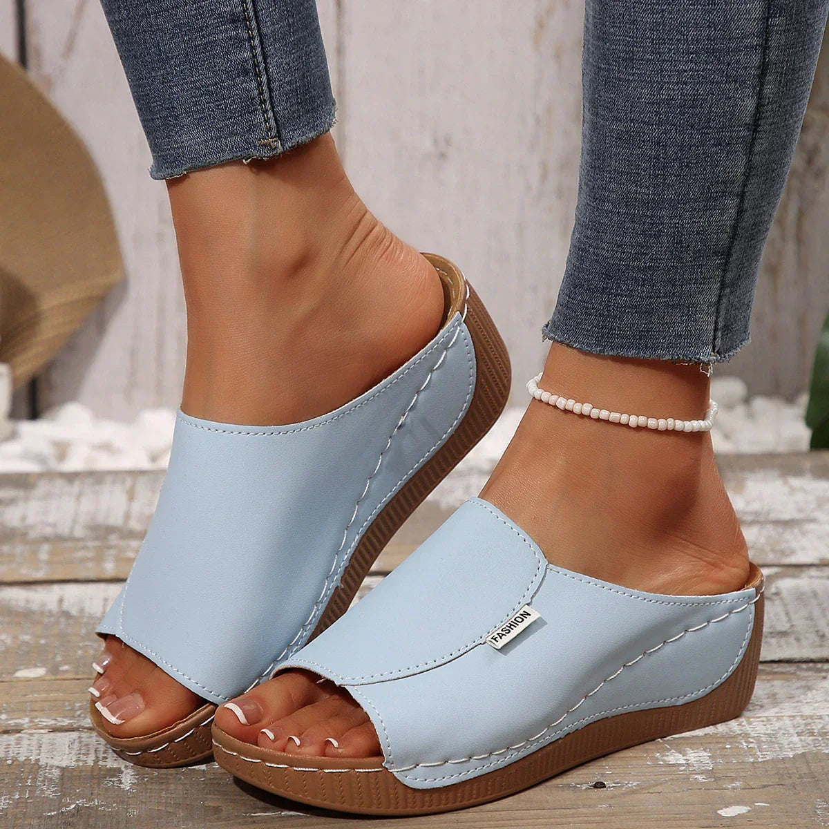 Sandra | Slip-On Sandaler