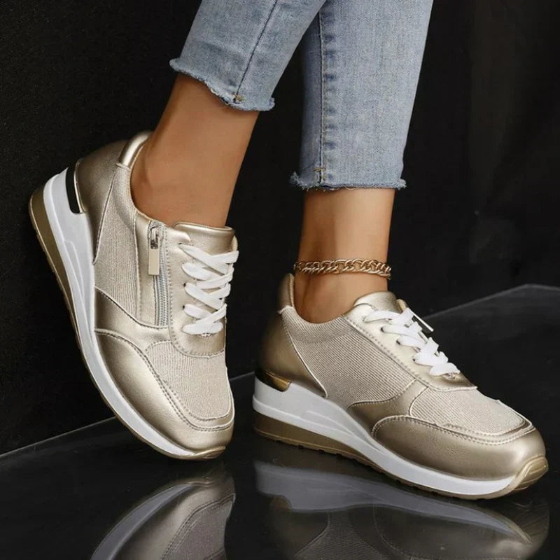 Anite™ – Nya ortopediska sneakers för kvinnor med snörning och sidodragkedja