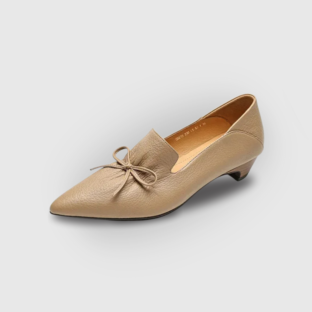 Jovanna™ | Retro-skor med medelhög klack