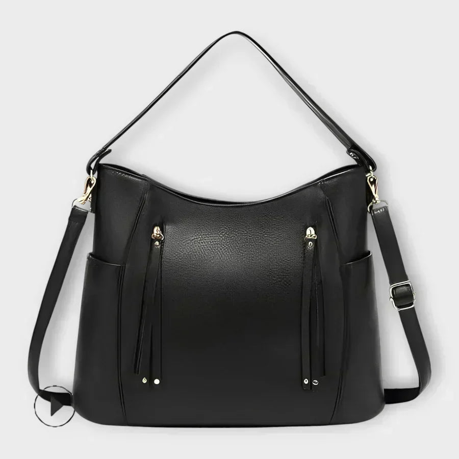 Silvina - Vintage-inspirerad Elegant Handväska för Kvinnor
