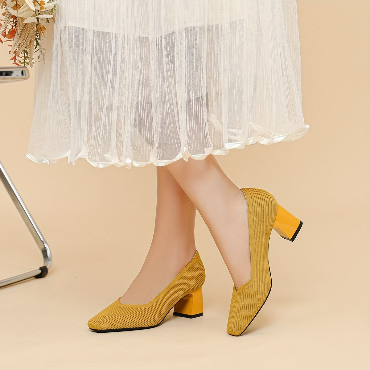 Marie™ – Bekväma pumps med stabil klack för smärtfritt stöd