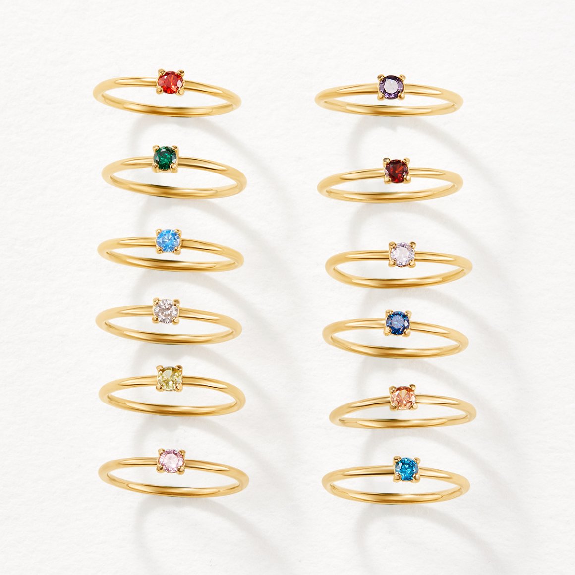 INFINITY | FÖDELSESTENAR RINGAR
