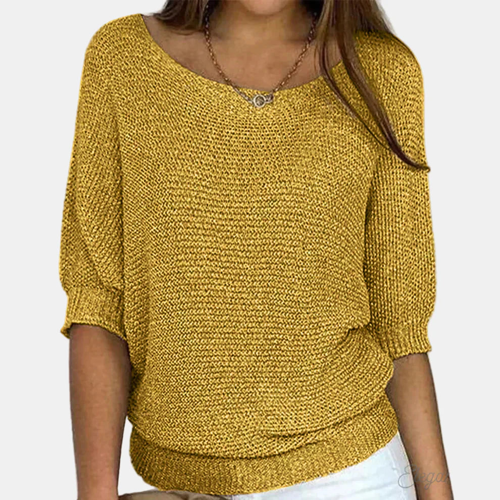 Harper | Chic Stilren Stickad Tröja